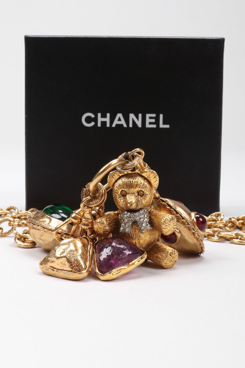 Gripoix pendant, brooch and pair of earclips, Chanel: Handbags and  Accessories, 2020