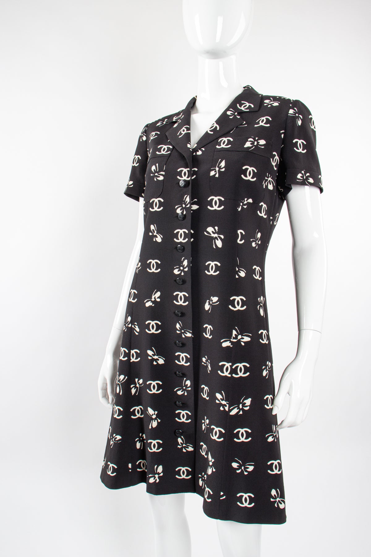 Chanel print dress best sale