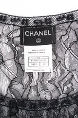 Vintage Chanel 2000T Chantilly Lace Boxy Tank label at Recess Los Angeles