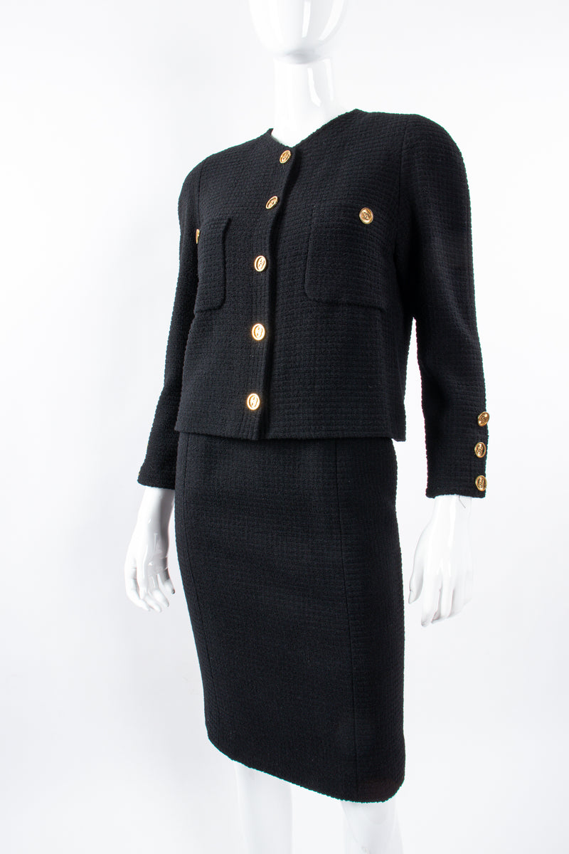 Chanel Vintage Suit 1980's Chanel White with Iconic F… - Gem