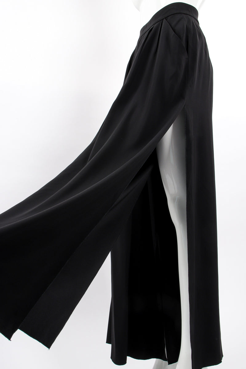Vintage Chanel Vented Panel Palazzo Pant on Mannequin open at Recess Los Angeles
