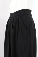 Vintage Chanel Vented Panel Palazzo Pant on Mannequin waist at Recess Los Angeles