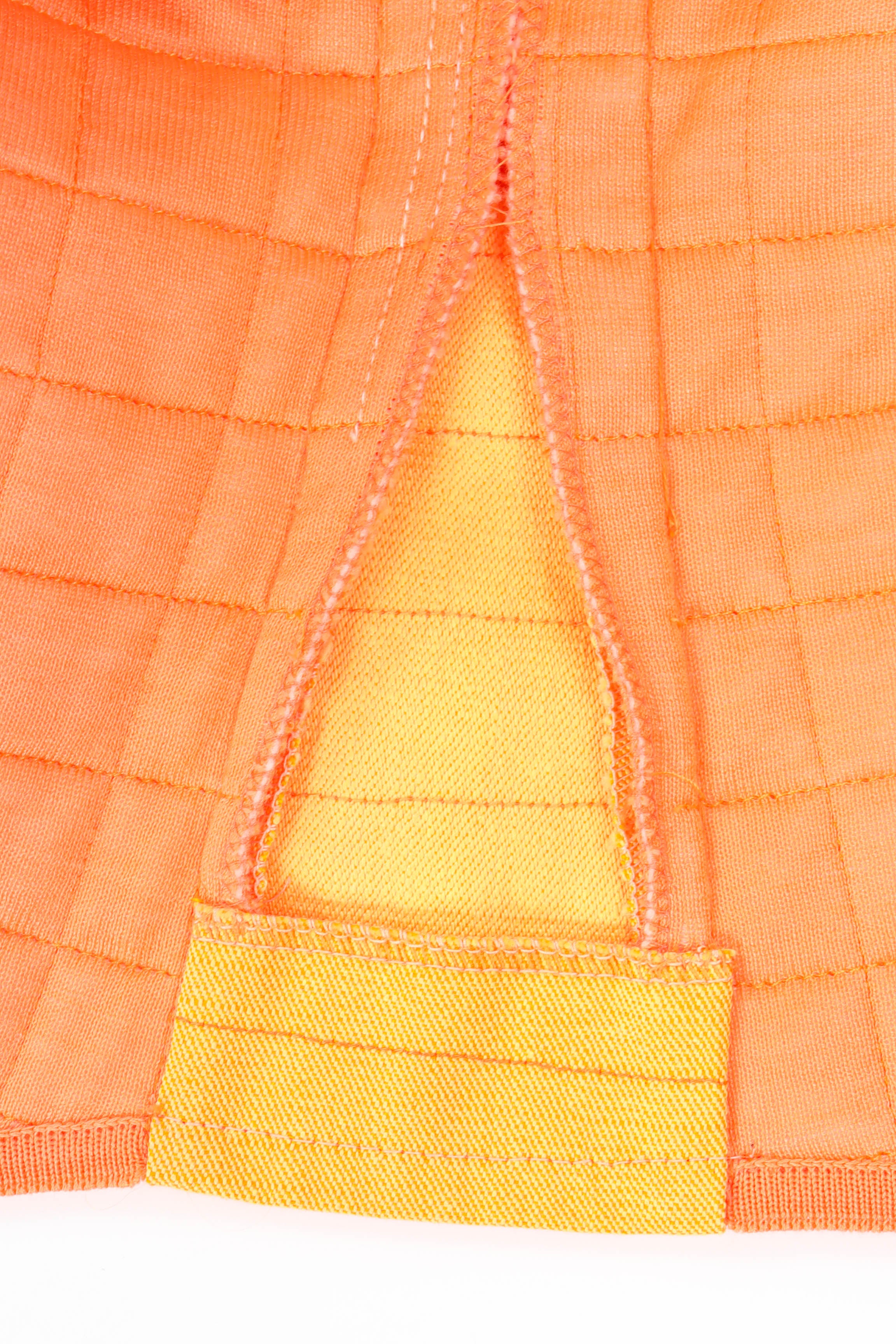 Vintage Chanel Quilted Tank Top side seam detail @ Recess Los Angeles