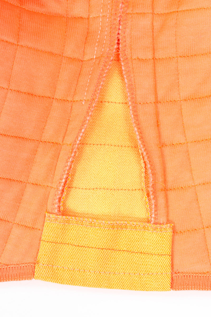 Vintage Chanel Quilted Tank Top side seam detail @ Recess Los Angeles