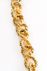 Vintage Chanel Chunky Infinity Braid Link Collar at Recess Los Angeles