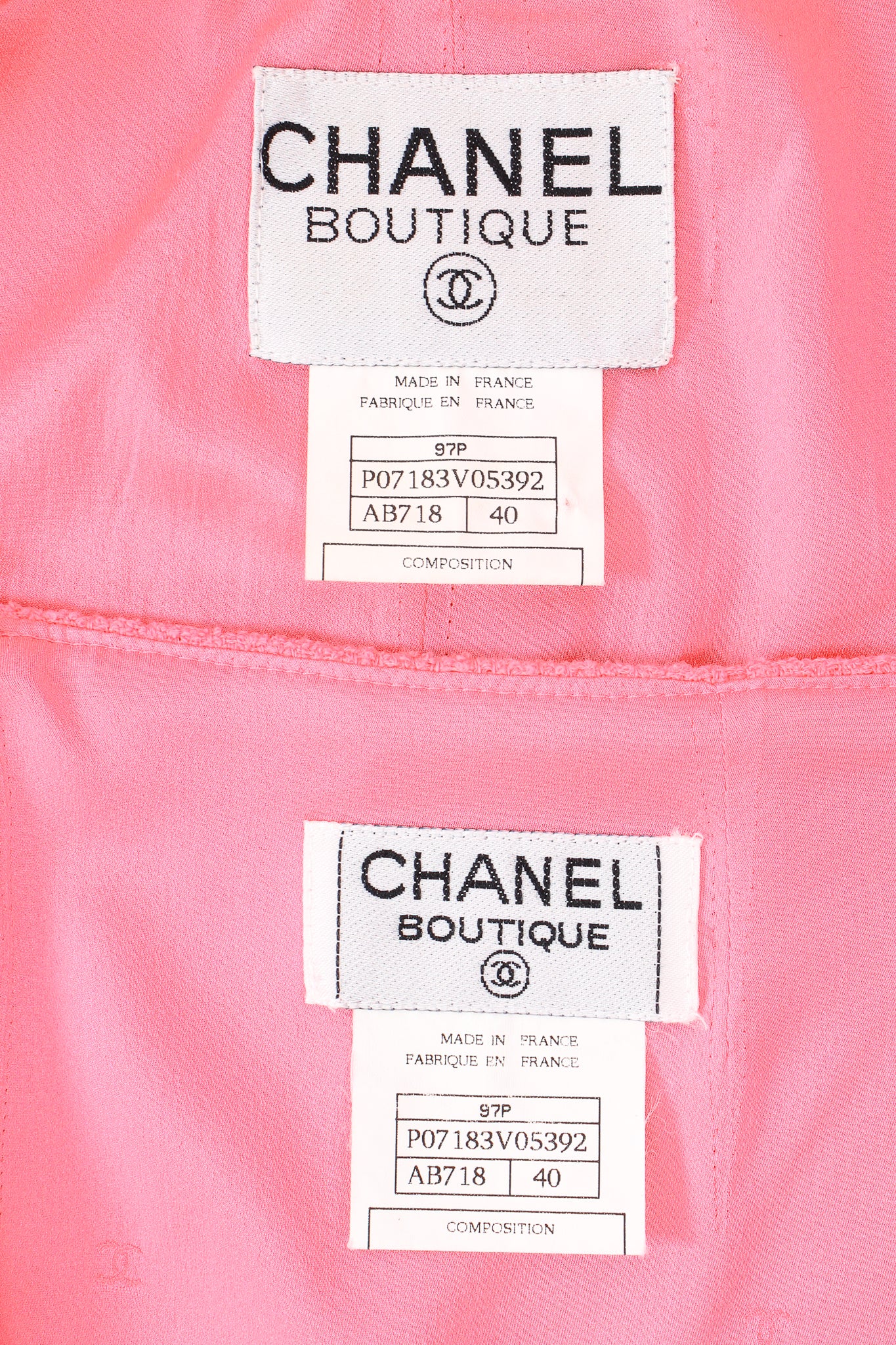 ICONIC CHANEL VINTAGE Spring 1996 Pink Velour CC Logo Mini Dress 36  $8,000.00 - PicClick