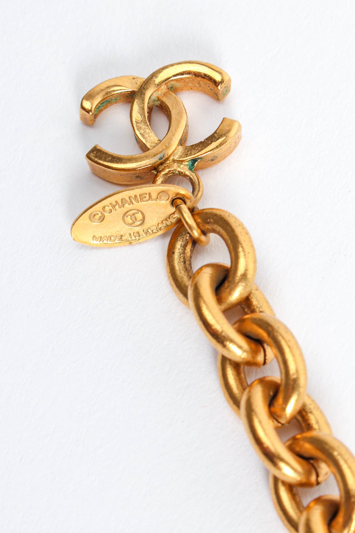 Vintage Chanel 1980s Coin Pearl Charm Bracelet – Recess Vintage Chanel 1980s Coin Pearl Charm Bracelet – Recess