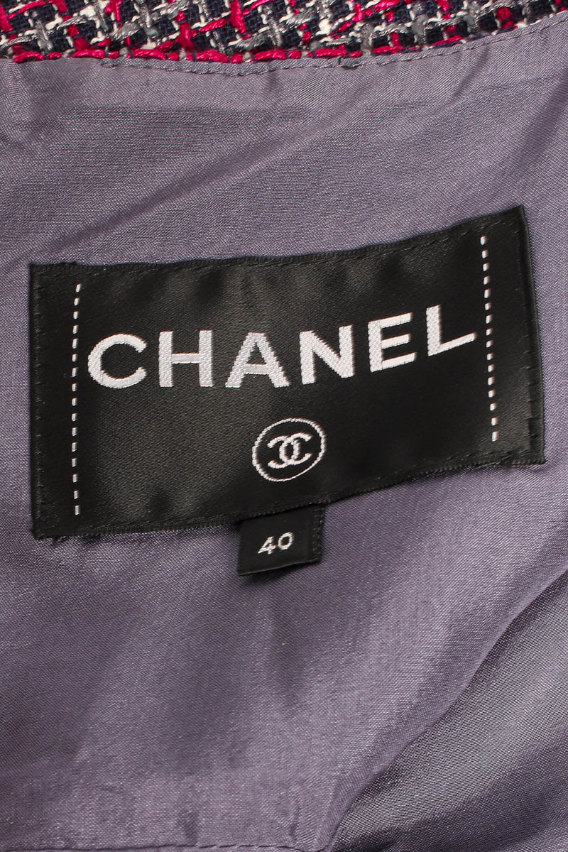 Chanel 2017P S/S Metallic Tweed Jumpsuit – Recess