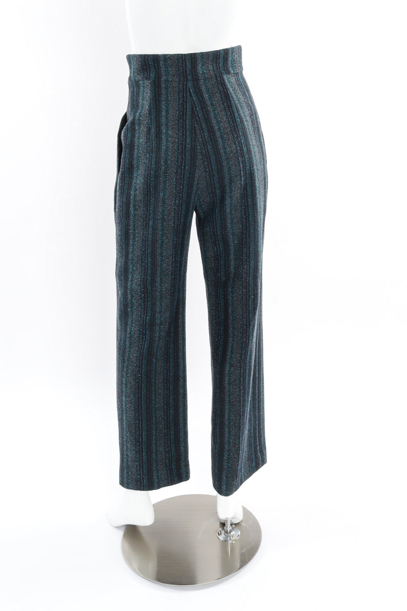 Chanel 2008A Striped Wool Pant