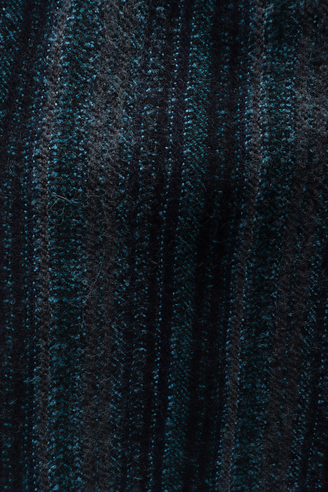 Vintage Chanel 2008A Stripe Wool Pant stripe print @ Recess LA
