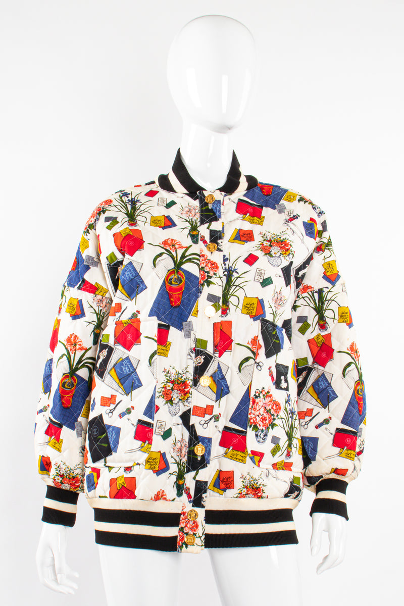 Vintage Chanel 1986 Atelier Quilted Bomber Jacket –