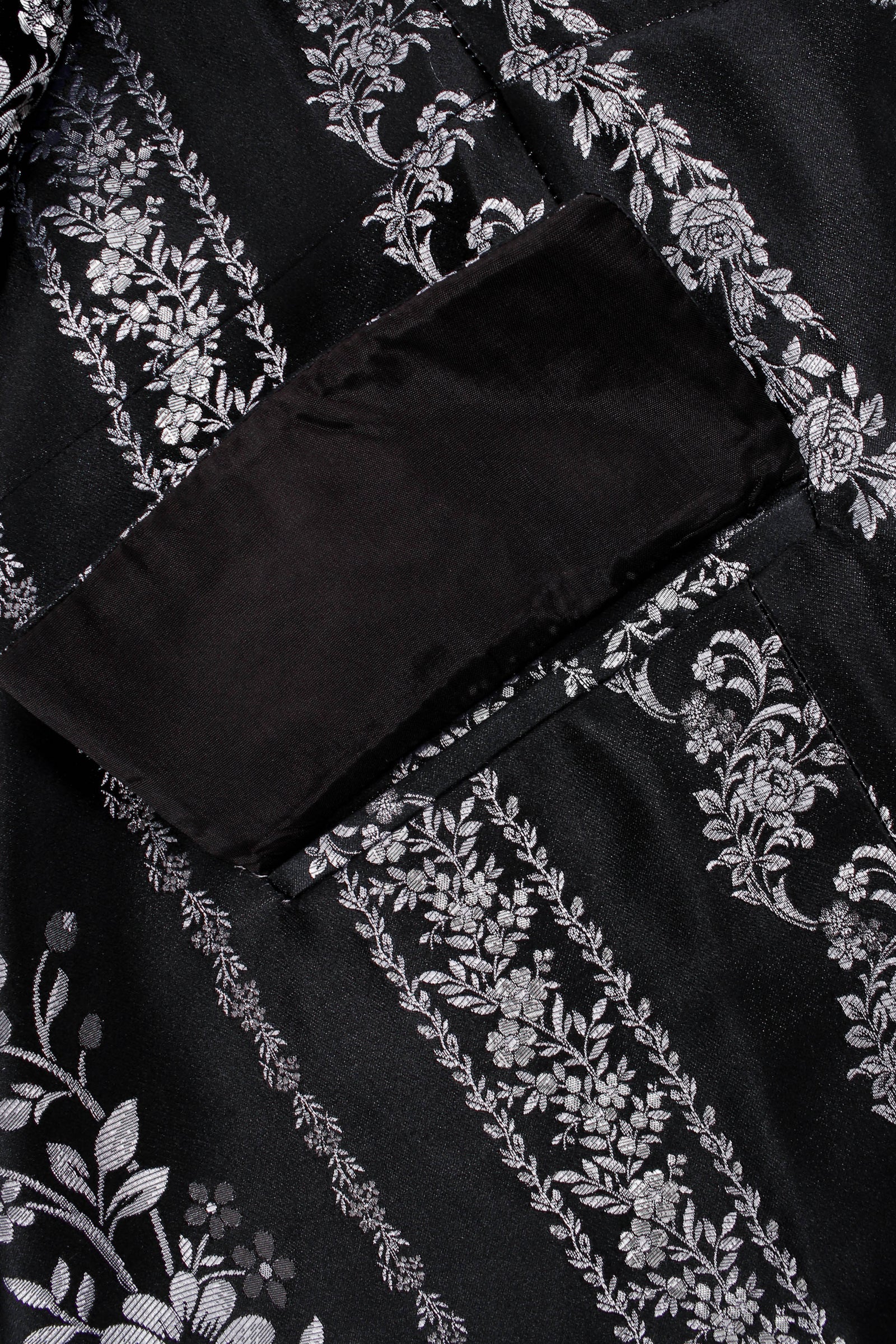 Vintage Chantal Thomass Metallic Monochrome Brocade Jacket – Recess