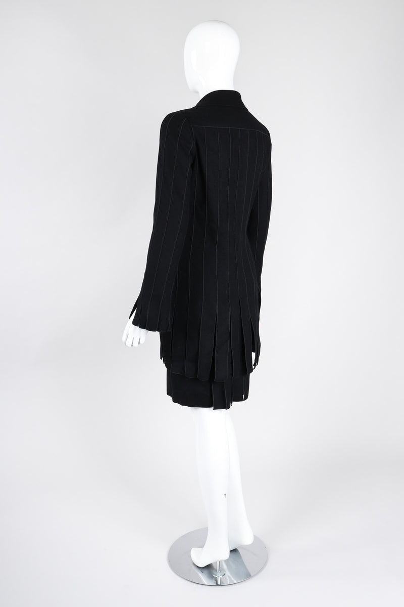 Recess Los Angeles Vintage Chloé Soft Carwash Hem Jacket & Skirt Suit Set