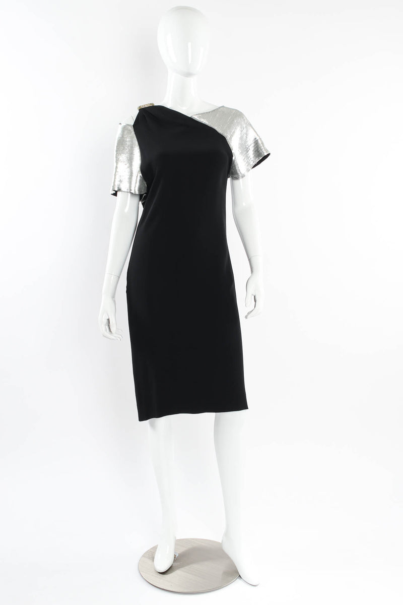 Asymmetrical Sequin Sheath Dress Asymmetrical Sequin Sheath Dress