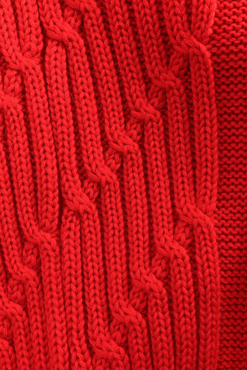 Vintage Chloé for Saks Fifth Ave Wool Knit Duster Vest textured knit print @ Recess LA