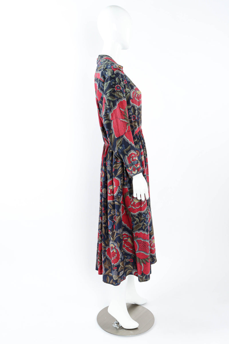 Vintage Cholé Maverick Floral Print Dress on mannequin side @ Recess LA