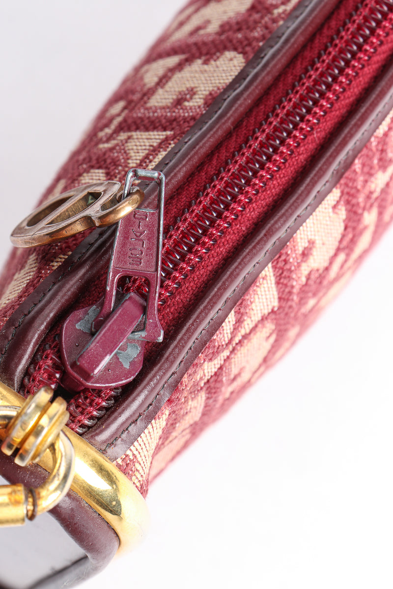 Dior, Bags, Dior Vintage Monogram Cd Zip Shoulder Bag