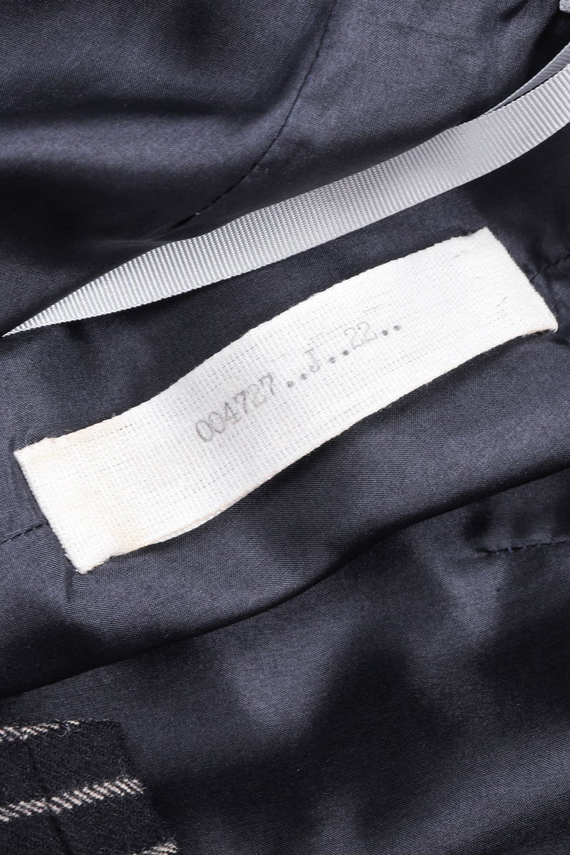 Classic Suit Black Wool Canvas | DIOR