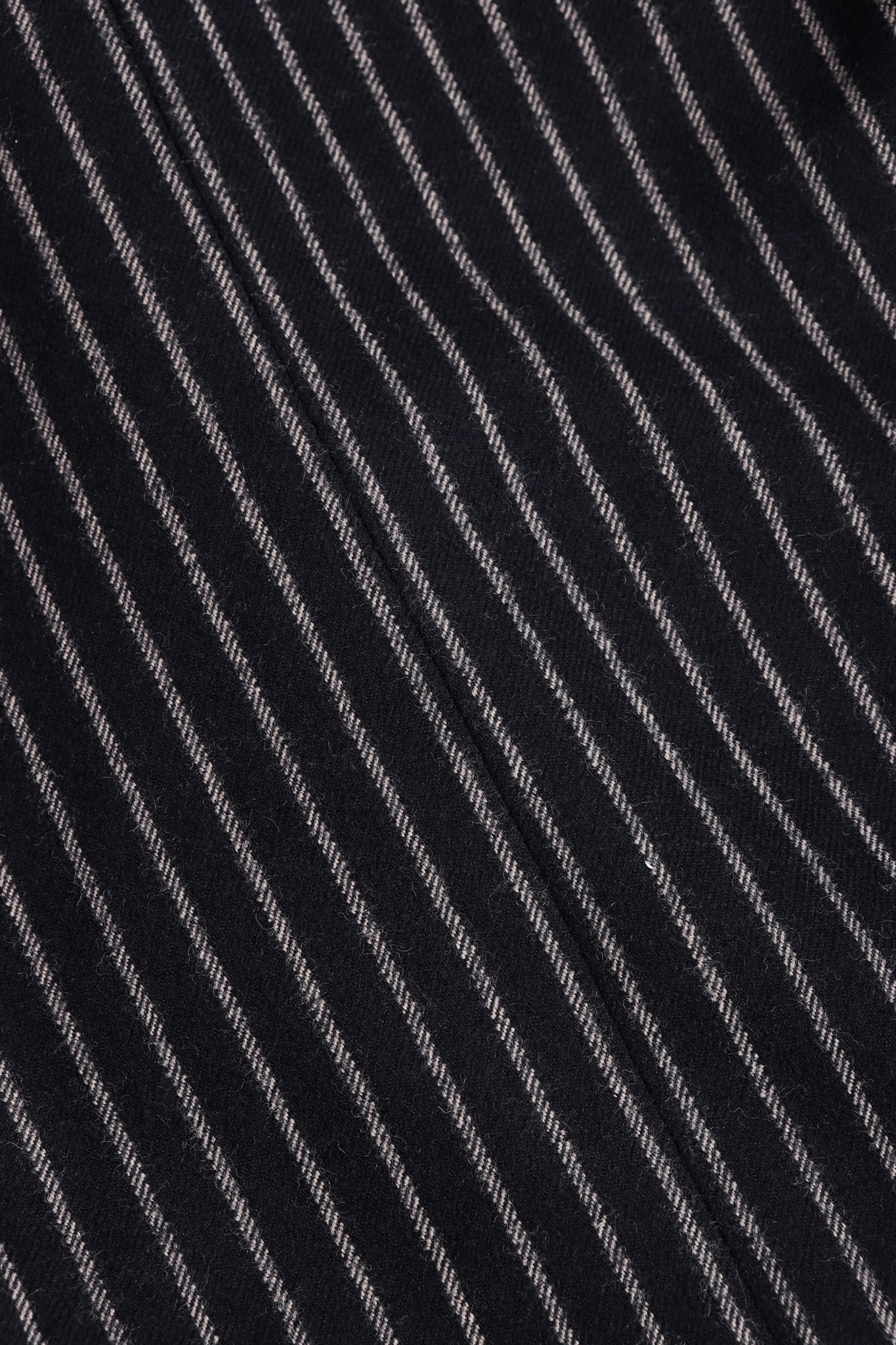 Recess Los Angeles Vintage Christian Dior Couture Jacket Skirt Set Navy Pinstripe Wool