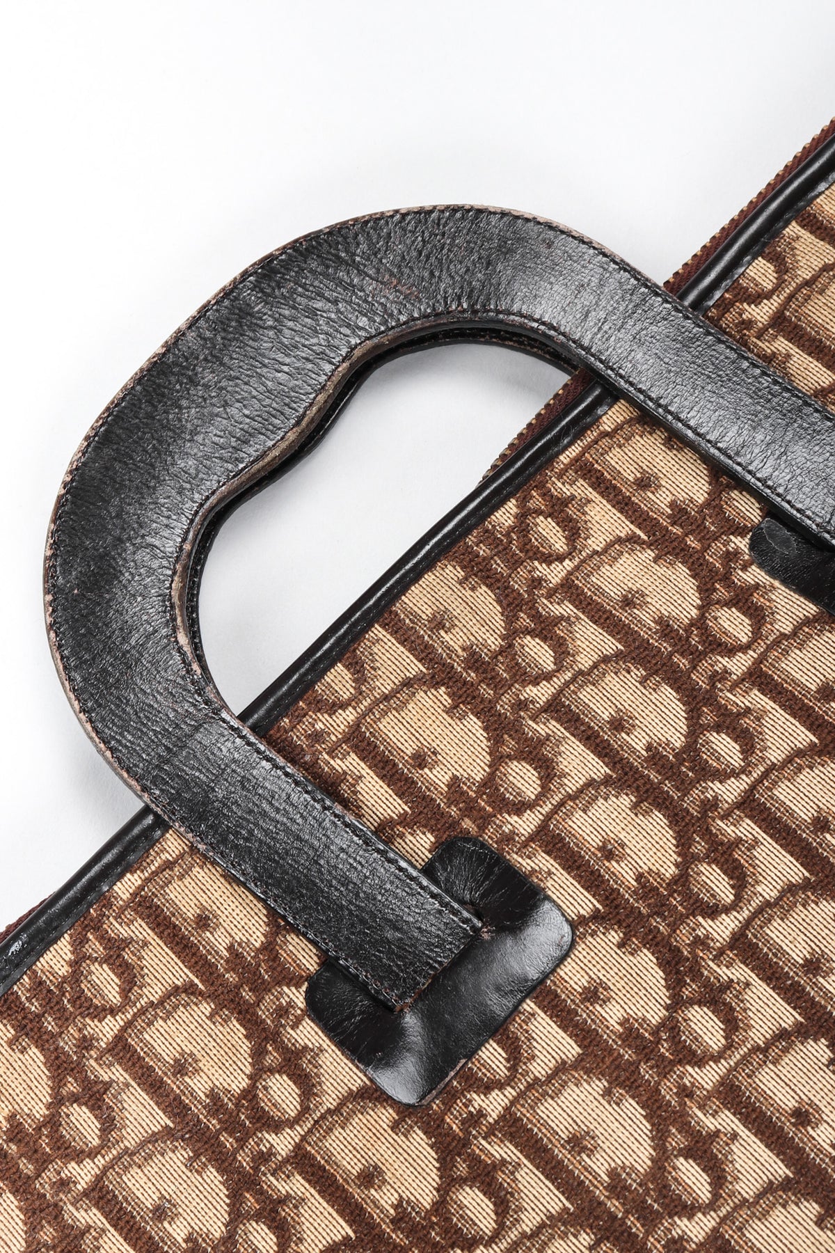 Vintage Christian Dior Monogram Slim Portfolio Case Briefcase – Recess