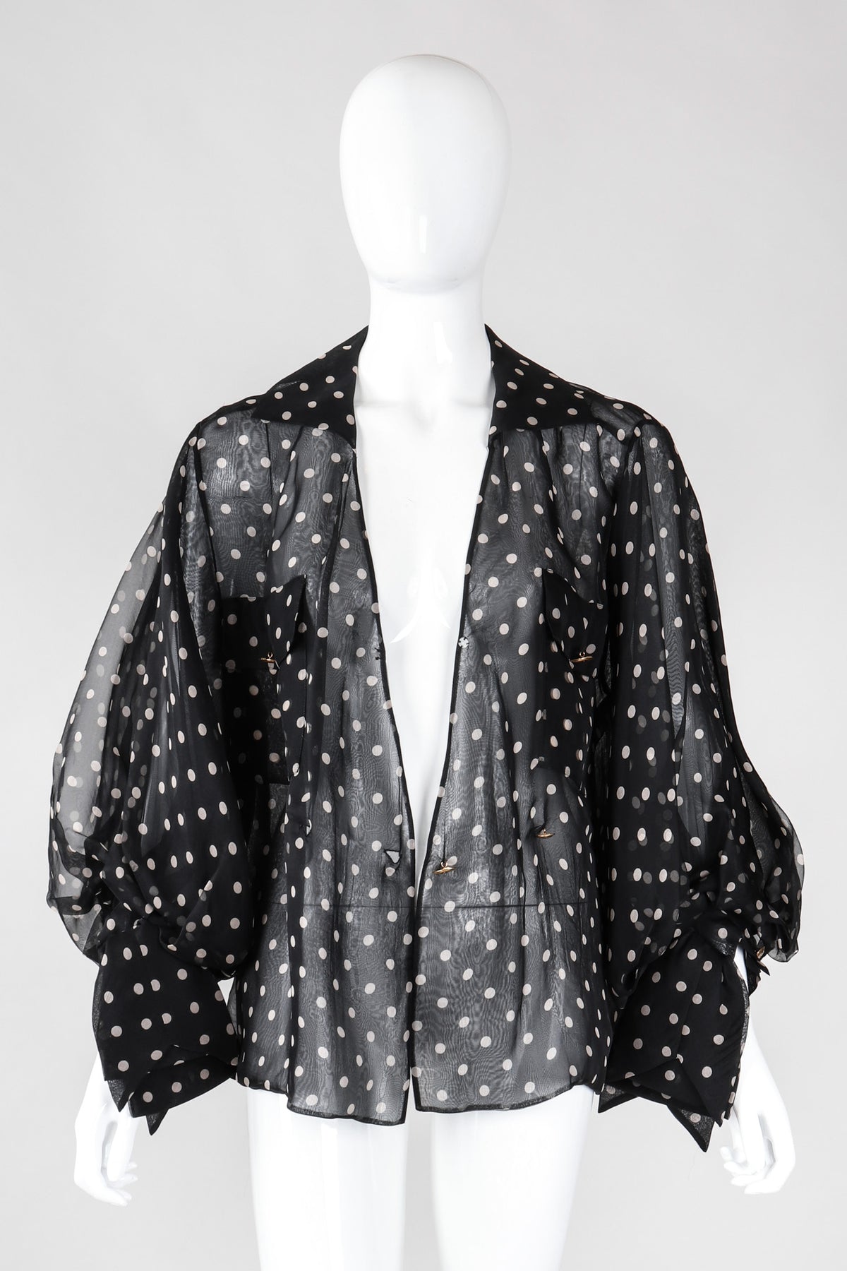 Vintage Christian Dior by Gianfranco Ferre Numbered Organza