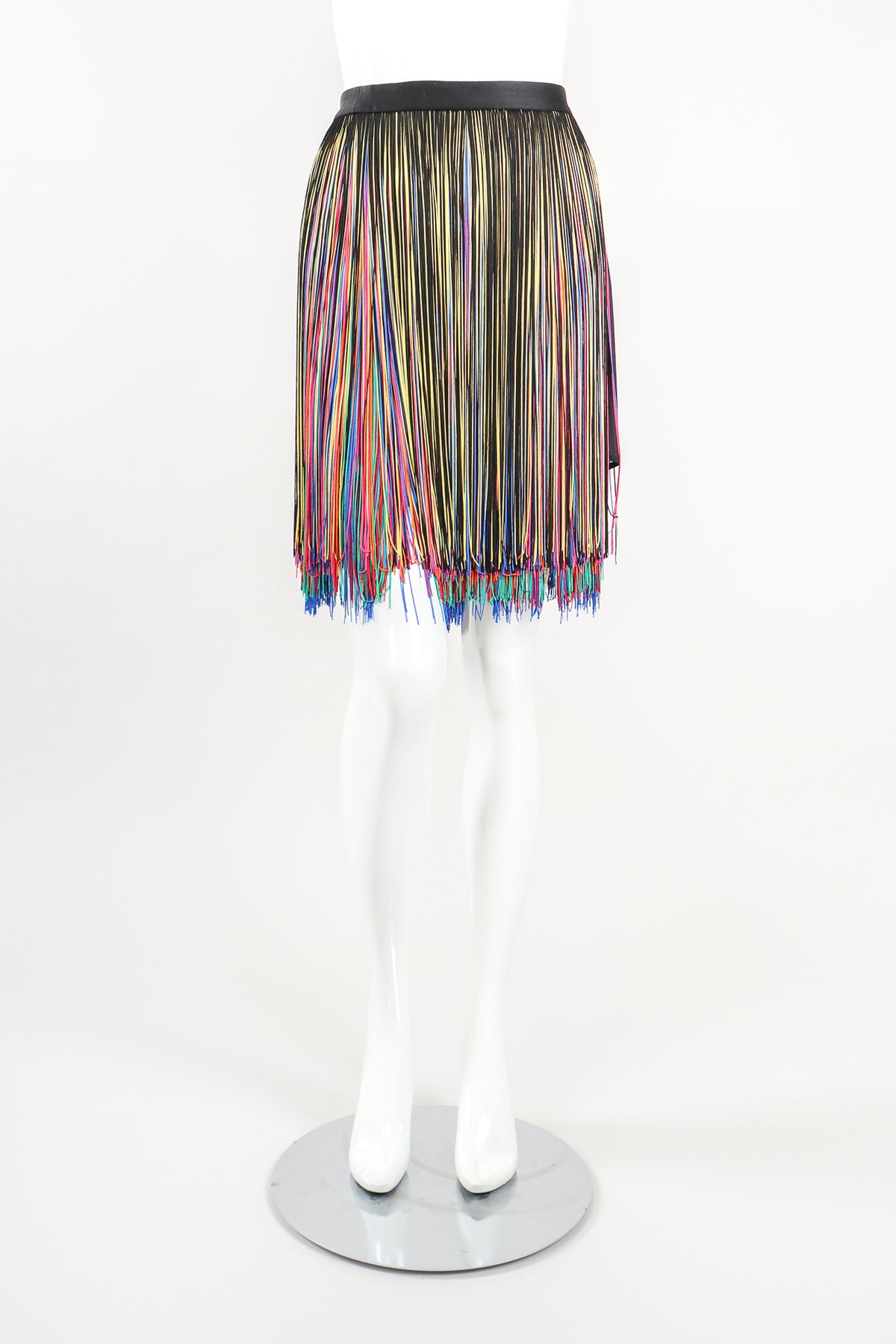 Rainbow fringe skirt shop