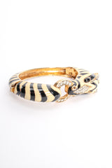 Vintage Ciner Enamel Zebra Stripe Bracelet at Recess Los Angeles