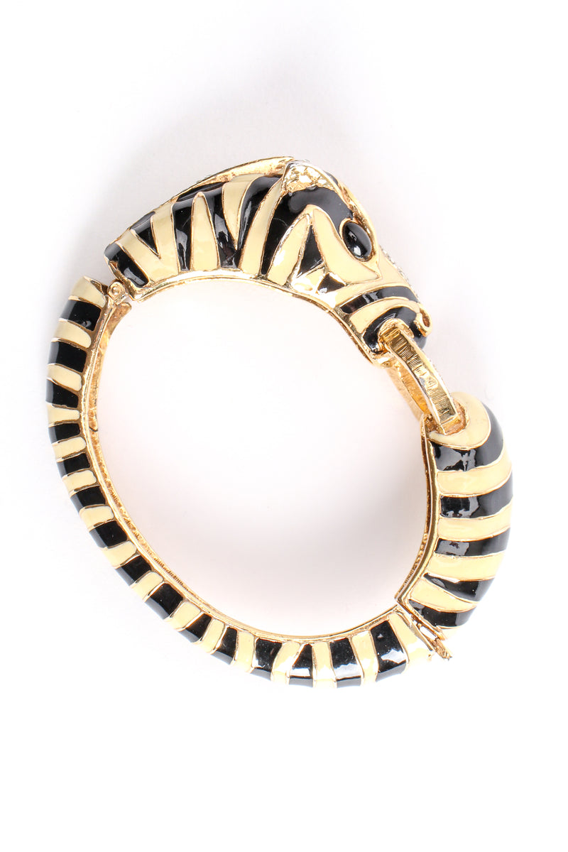 Vintage Ciner Enamel Zebra Stripe Bracelet at Recess Los Angeles