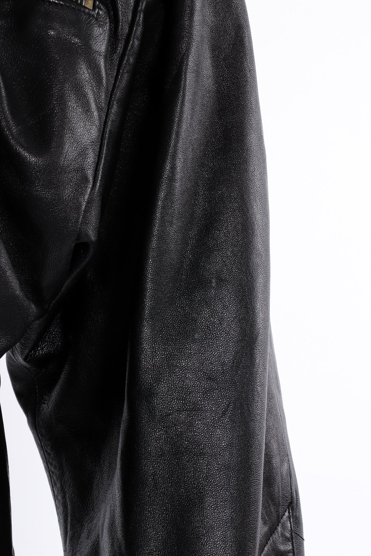 Vintage Claude Montana 1984 S/S Leather Moto Jacket – Recess