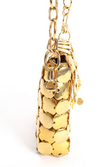 Vintage Colormate Skeleton Key Metal Circle Bag side @ Recess LA