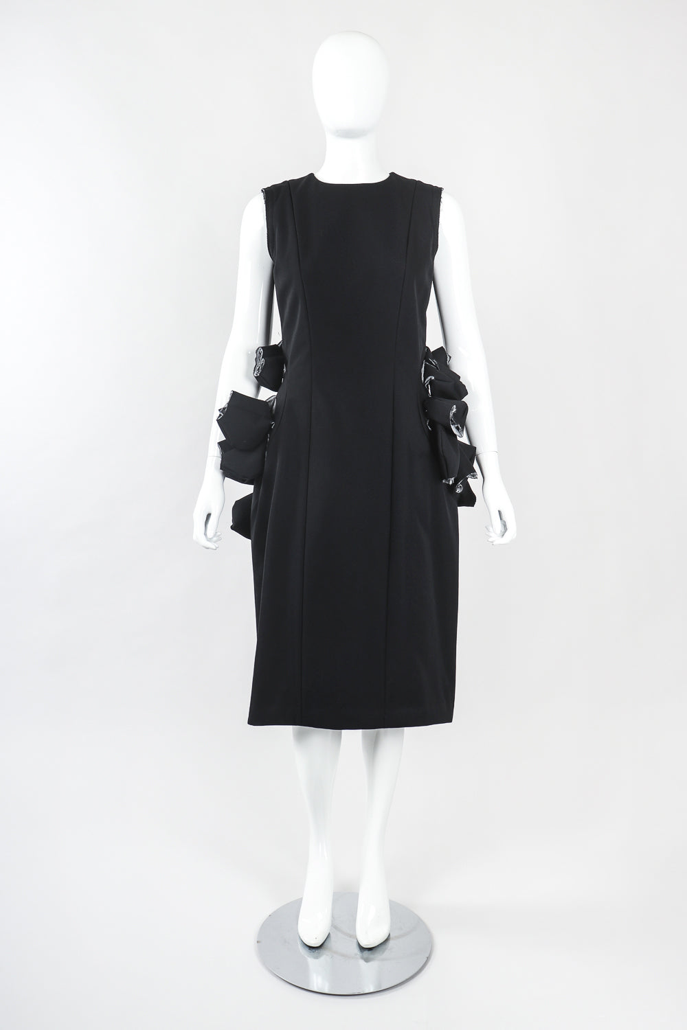 Recess Designer Consignment Vintage Comme des Garçons Japanese Avant Garde Padded Puff Sheath Dress Los Angeles Resale