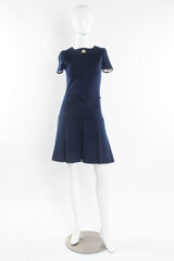 Vintage Courréges 1970s Pleated Tennis Dress mannequin front  @ Recess Los Angeles