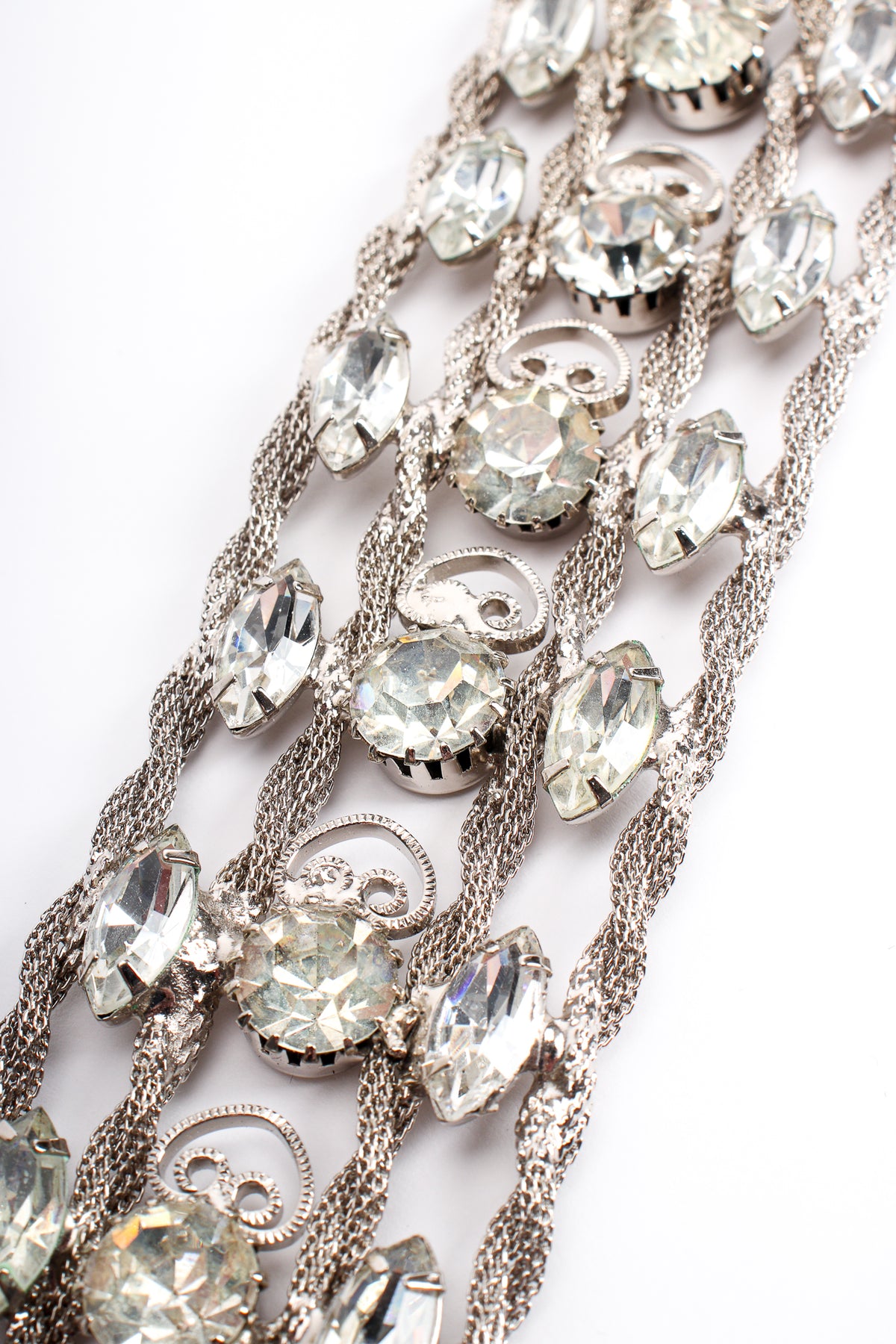 Genuine  rhinestone  crystal  belt not plastic 27-31 long 35116 Rhinestone Belt Fashion Western Bling Crystal Genuine  main image 4