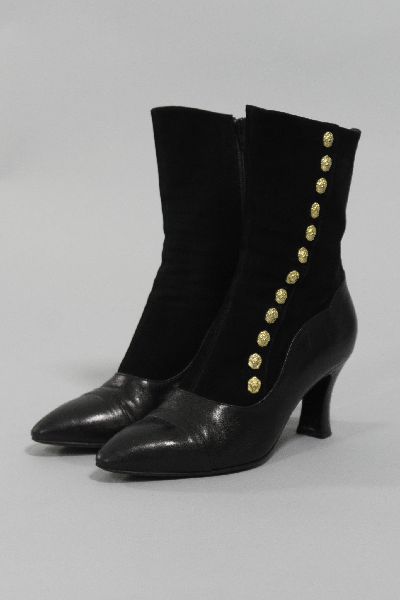 Versus Gianni Versace lion ankle boot FrontSide