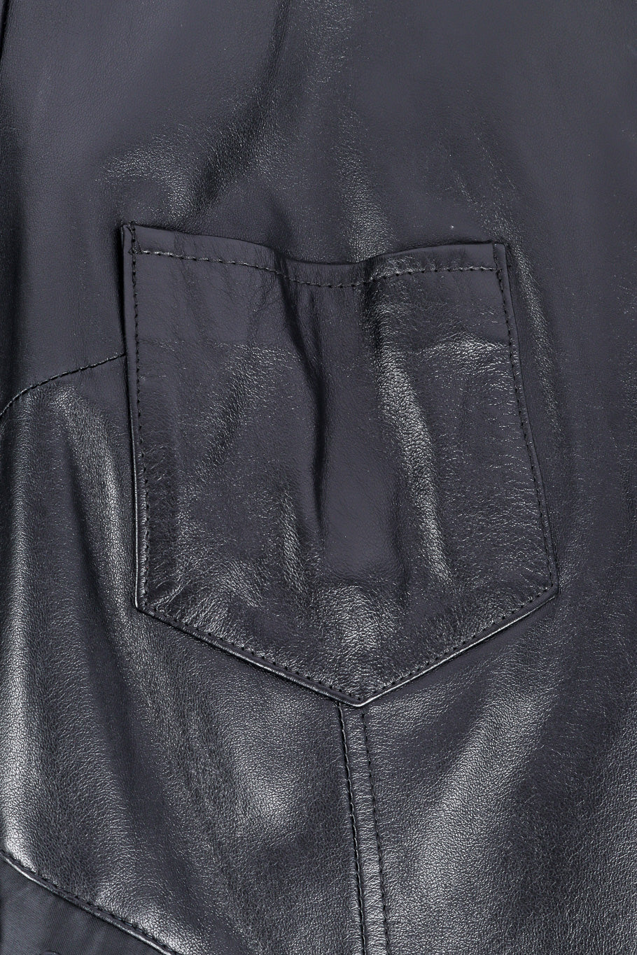 Dolce & Gabbana leather panther jacket front pocket @recessla