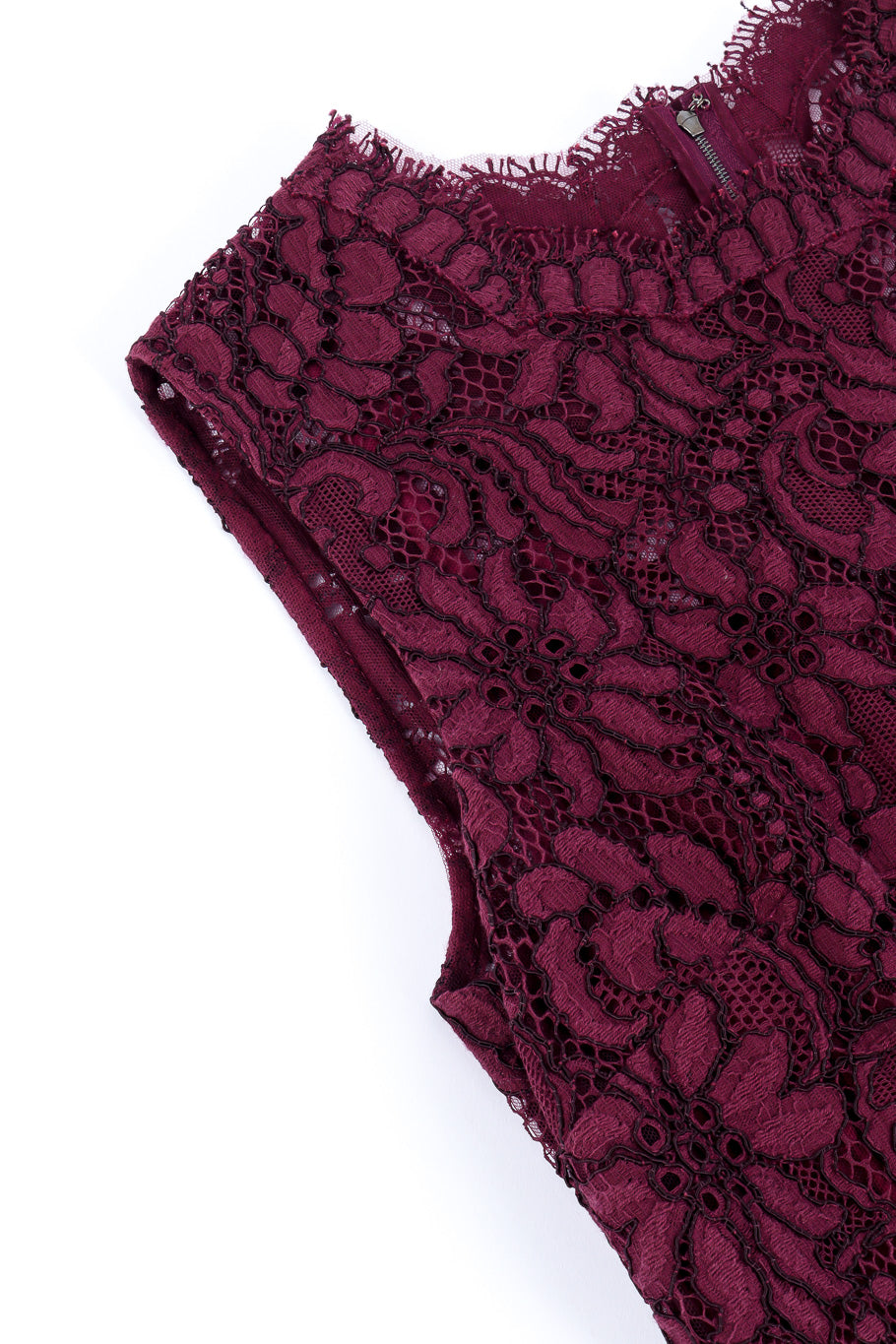 Dolce & Gabbana sleeveless midi dress fabric detail @recessla
