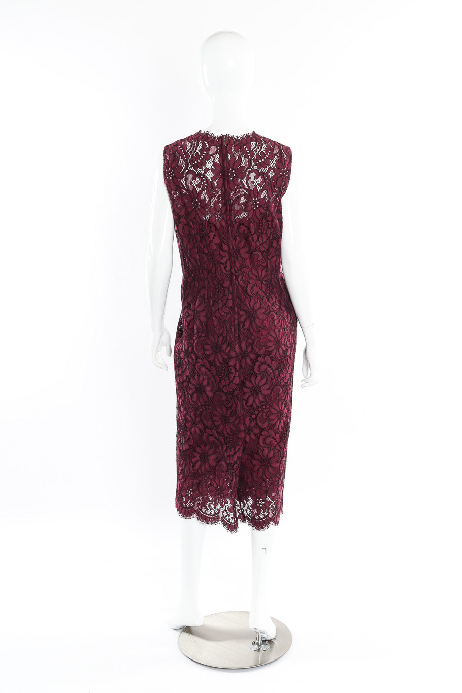 Dolce & Gabbana sleeveless midi dress on mannequin @recessla