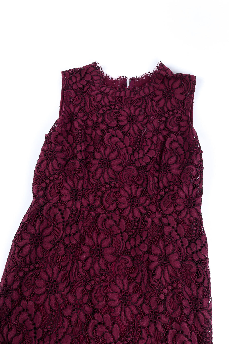 Dolce & Gabbana sleeveless midi dress flat-lay @recessla