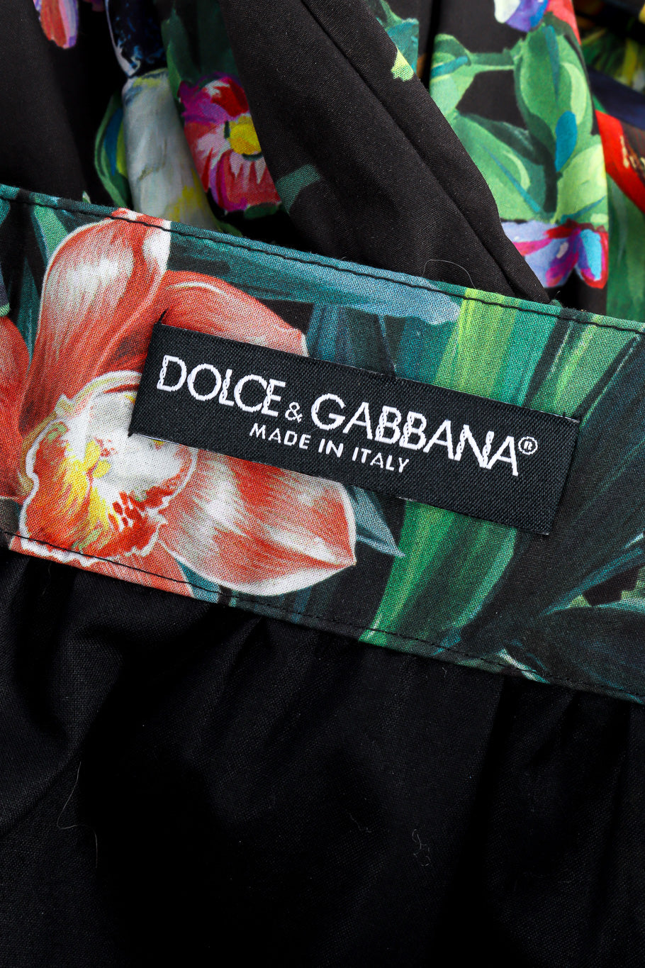 Dolce & Gabbana tiered jungle skirt fabric designer label @recessla