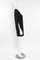 Vintage David Hayes for Saks Fifth Avenue Rhinestone Cutout Dress mannequin side @ Recess LA