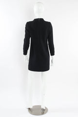 Vintage David Hayes for Saks Fifth Avenue Rhinestone Cutout Dress mannequin back @ Recess LA