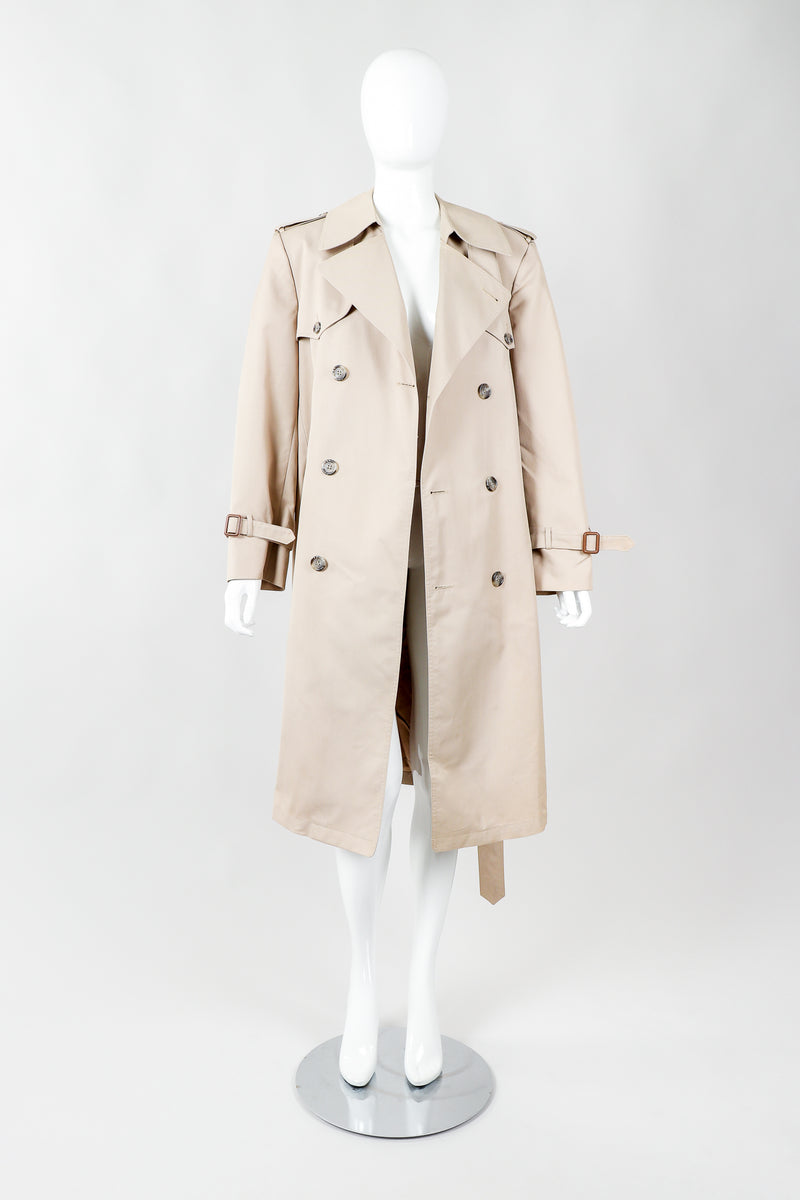 Vintage Christian Dior Monsieur Khaki Classic Trench Coat – Recess