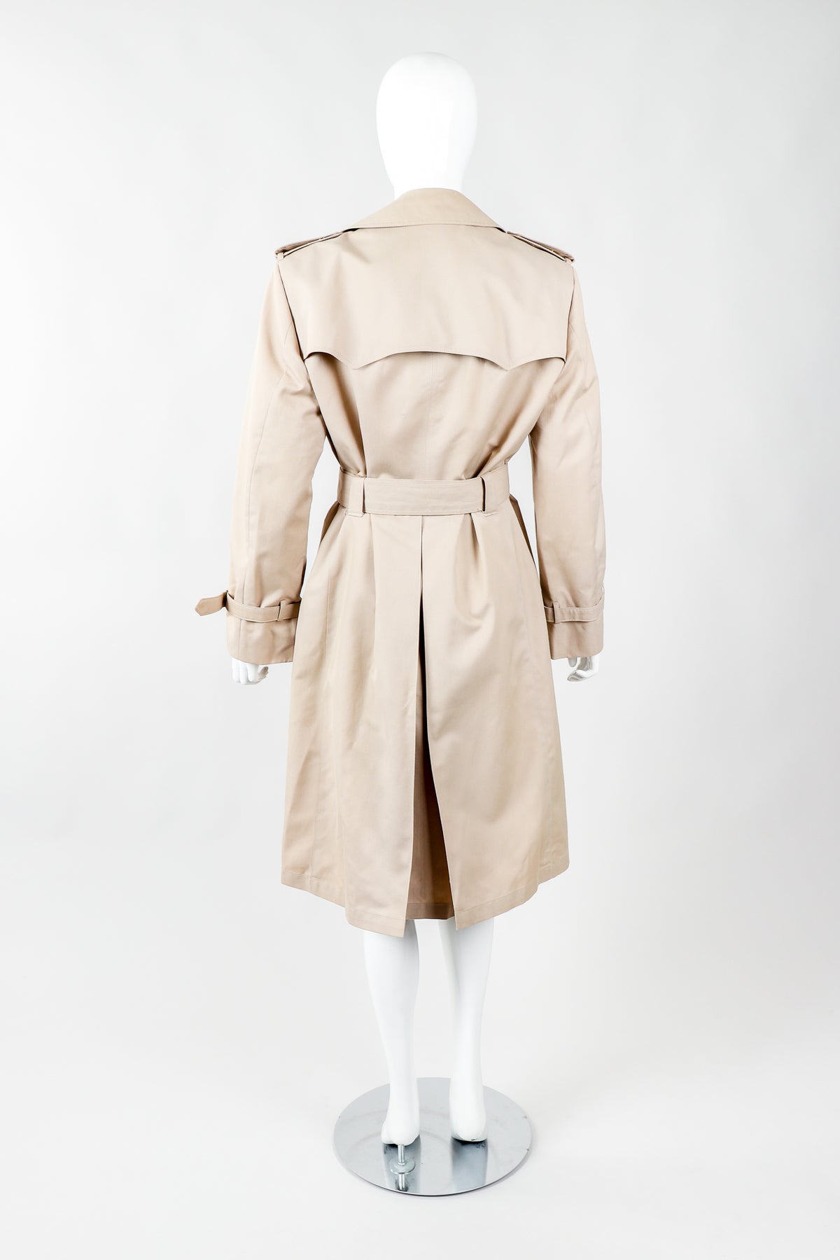 Vintage Christian Dior Monsieur Khaki Classic Trench Coat