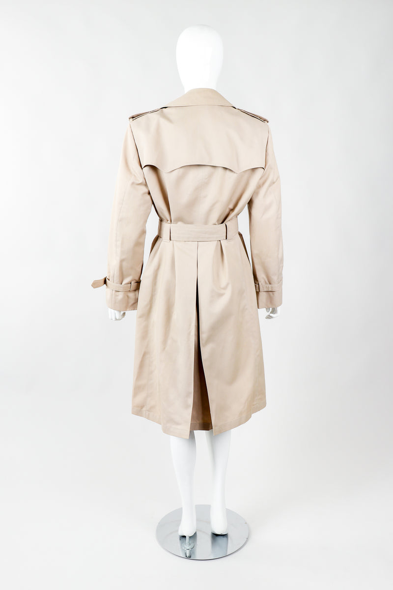 Vintage Christian Dior Monsieur Khaki Classic Trench Coat – Recess