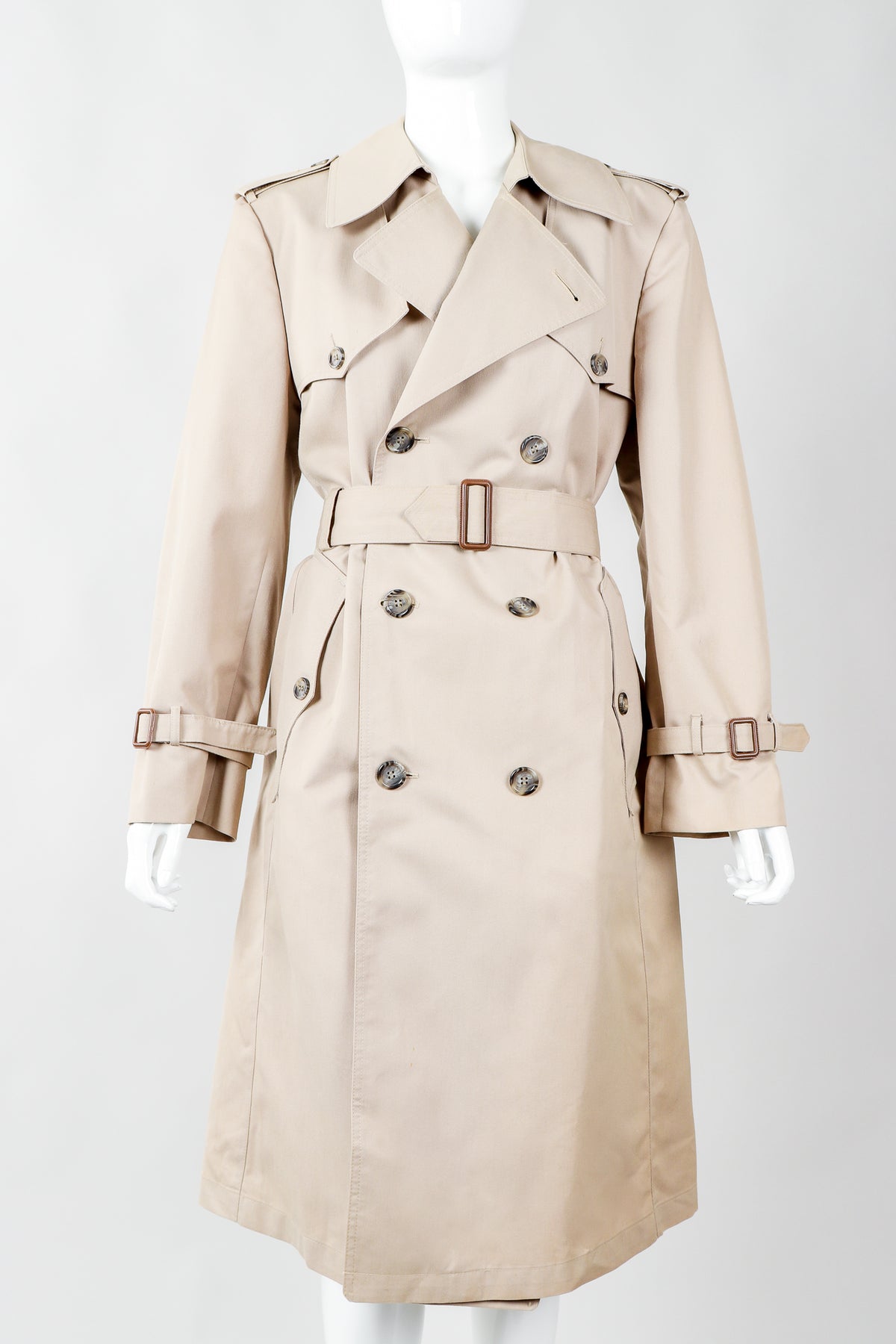 ジャケット・アウター Christian Dior Monsieur Vintage Trench Vintage Christian Dior Monsieur Khaki Classic Trench Coat – Recess