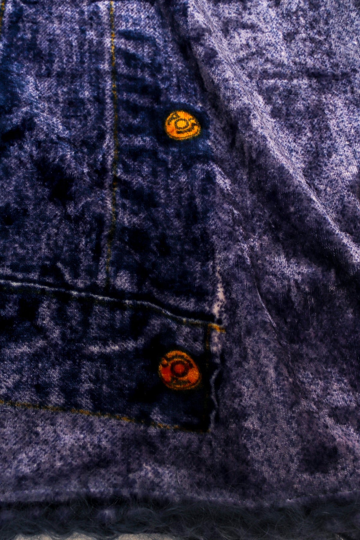 Vintage John Galliano Christian Dior 2000 Denim Trompe L