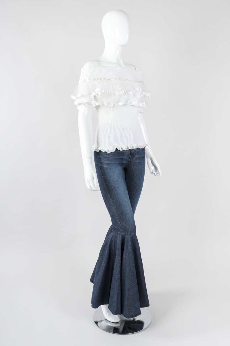 Recess Los Angeles Vintage Dolce & Gabbana D&G Superflare Bell Jeans