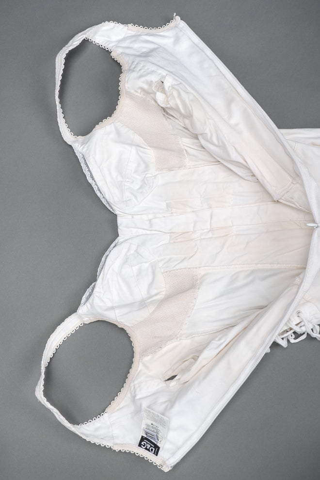Recess Los Angeles Vintage Dolce & Gabbana 90s Bondage Corset Dress