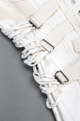 Recess Los Angeles Vintage Dolce & Gabbana 90s Bondage Corset Dress