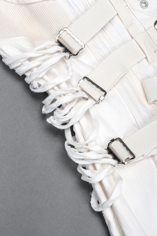 Recess Los Angeles Vintage Dolce & Gabbana 90s Bondage Corset Dress